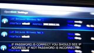 OpenElec XBMC WIFI Configuration