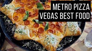 LAS VEGAS BEST FOOD Metro Pizza Restaurant