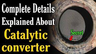 Fully Explained Catalytic converter Types | Functions | Working Principal