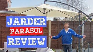 Jarder Cantilever Parasol Review After 12 Months & Features