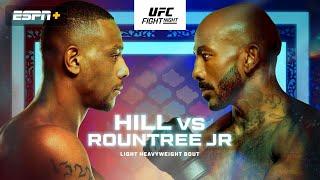 UFC BAKU LIVESTREAM HILL VS ROUNTREE FULL FIGHT NIGHT COMPANION & PLAY BY PLAY