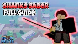 HOW TO GET SHANKS SABER & DO SECRET PUZZLES! FULL GUIDE! | Blox Fruits