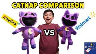 CATNAP PLUSH COMPARISON PLAYTIME CO CATNAP VS WALMART CATNAP