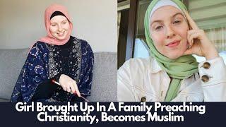 Girl Brought up in a Family Preaching Christianity, Becomes Muslim... @halalsnackpack