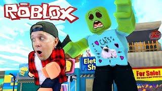 ГИГАНТСКИЙ ЗОМБИ Захватил ГОРОД в ROBLOX! Что Будет Дальше Побег Мульт героя от