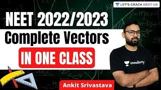 Complete Vectors in One Class | NEET Physics | NEET 2022/23 | Ankit Srivastava