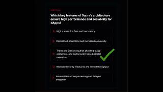 SupraOracles Mission 61 Quiz Answers - SupraOracles Airdrop  Supra Airdrop New Update