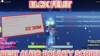 Blox Fruit Script | AUTO BOUNTY | AUTO SKILL | AUTO HOP (EZ GET 30M BOUNTY) Xero Hub 