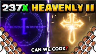 USING 237 HEAVENLY 2 POTIONS AT THE SAME TIME! (SO MANY GLOBALS!) | Sol's RNG