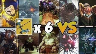 LEVIATHAN'S BREATH VS ALL RAID BOSSES!! [Destiny 2 Shadowkeep]