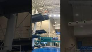 Back Flip From 7m High Diving Platform