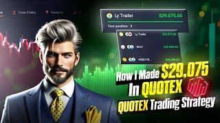 Quotex Live Trading in OTC || Quotex Trading Strategy || OTC Market || Ly Trader