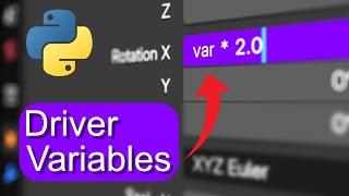 Easily Create Driver Variables with Blender Python