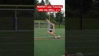 This drill helped make my WEAK foot look like my STRONG foot  #soccer #football