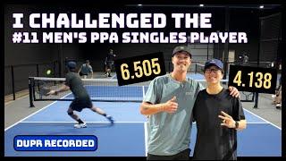 I Challenged the #11 PPA Men's Singles Player to a singles match with No Handicap! - Austin, TX