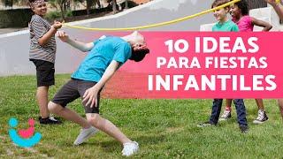 10 JUEGOS de CUMPLEAÑOS para NIÑOS 🪅 (Ideas para Fiesta Infantil)