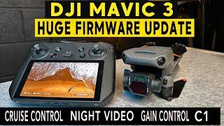 DJI Mavic 3 HUGE FIRMWARE UPDATE V01.00.0900