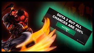 Dota 2 But All Chances Are 100%