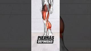 La mejor rutina para piernas definidas en casa.  SIN EQUIPO