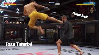 UFC 4 - How to do a flying kick