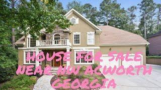 House For Sale Near Thornapple Lane NW Acworth Georgia