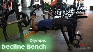 Excel Decline Bench Press - High Quality Strong Gym Decline Bench in India - Decline Bench Workouts