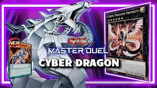 CYBER DRAGON DECK UPDATED NEW TECH CARD GOOD? DISABLASTER | YU-GI-OH! Master Duel