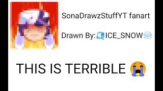 SonaDrawzStuffYT Fanart||Fanart By:FROSTLOLIZ||@SonaDrawzStuffYT