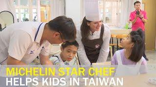 English Michelin star pastry chef teaches Taiwan’s disabled youth | Taiwan News | RTI