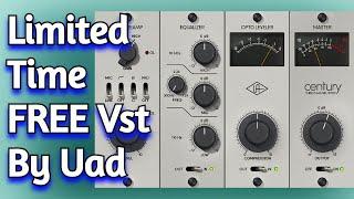 Limited Time FREE Tube Channel Strip VST Plugin by Universal Audio - Century - Review & Demo