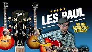Gibson Made the Les Paul as an Acoustic Guitar!!
