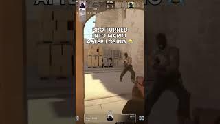 BRO TURNED INTO MARIO #cs  #csgo  #cs2  #counterstrike  #csclips #counterstrikeclips #fyp #trending