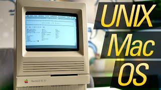 Apple A/UX: The First UNIX Mac OS!