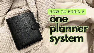 All in ONE planner system | How to build a one planner system! One book July 2023