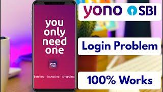 YONO SBI login problem | Solve yono sbi login error