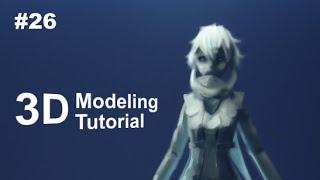 [Part 26/ 40] Anime Character 3D Modeling Tutorial II - Simple Texturing