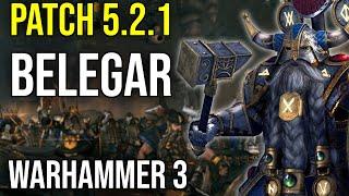 Patch 5.2.1 BELEGAR auf Legendär + max KI Buffs | Live Let's Play Warhammer 3 | Werbung