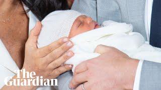 Royal baby: first glimpse of Harry and Meghan's baby boy