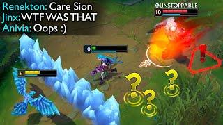 Best Funny LOL Fails 2022 (Minion Block, Anti Synergy, Accidental Outplay...)