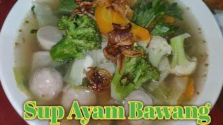 Resep Sop Ayam Bakso Ala Ayah suka masak