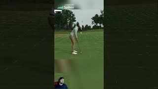 Insane Eagle! #PGATour2k23 #golf