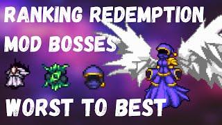 I Ranked All Redemption Mod Bosses in Terraria from WORST to BEST