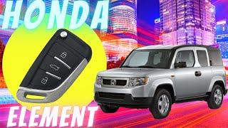 Хонда Элемент изготовление дубликата чип ключа зажигания  в Минске Honda Element Remote Key