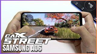 Samsung Galaxy A06 CarX Street Gaming test | Helio G85