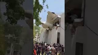 A tragic plane crash at BJ Medical College