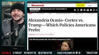 Trump CRUSHES AOC In New Poll, Plurality Of U.S. Says NO To Far Left And YES To Trump & MAGA