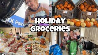 Canadian grocery haul, Thanksgiving, Christmas baking. Sobeys, Walmart & M&M meats