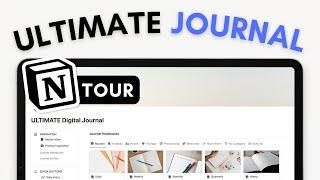 ULTIMATE Digital Journal with Notion | All-In-One Template Tour