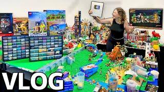 HUGE LEGO City Room Changes!! Early Indiana Jones and Disney Sets, Target Shopping & Play Button!