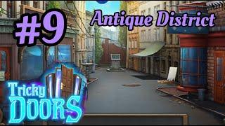 Tricky Doors 9 Antique District Full Walkthrough